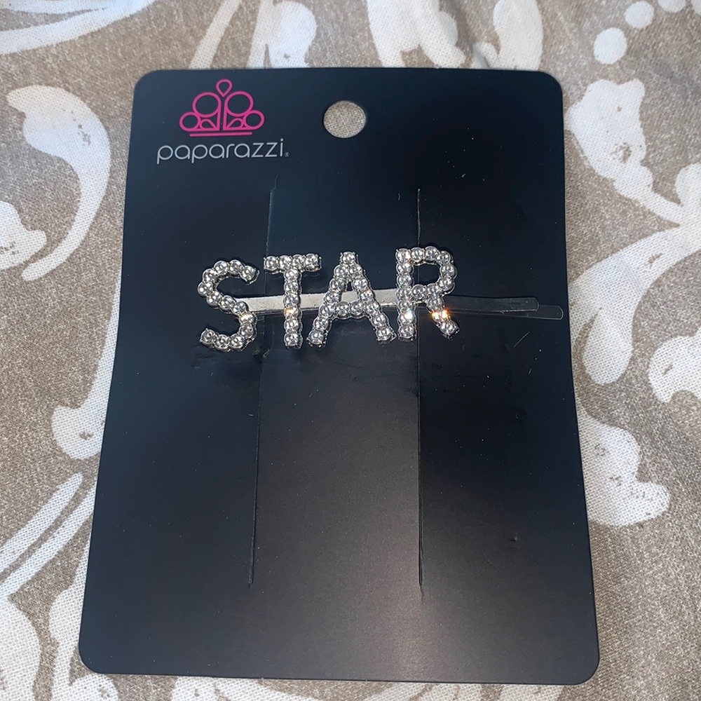Paparazzi STAR in you Own Show Hair Clip NEW WITH TAGS